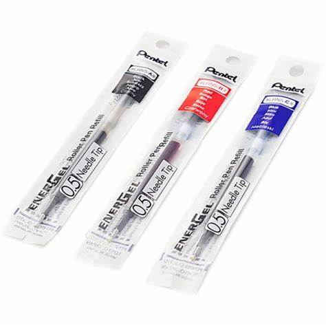 Pentel EnerGel® Liquid Gel Pen Refill, 0.5mm NEEDLE Tip